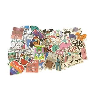 11 random nurse vinyl stickers